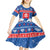 Slovakia Christmas Kid Short Sleeve Dress Vesele Vianoce - Coat Of Arms - Wonder Print Shop