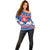 Slovakia Christmas Off Shoulder Sweater Vesele Vianoce - Coat Of Arms - Wonder Print Shop