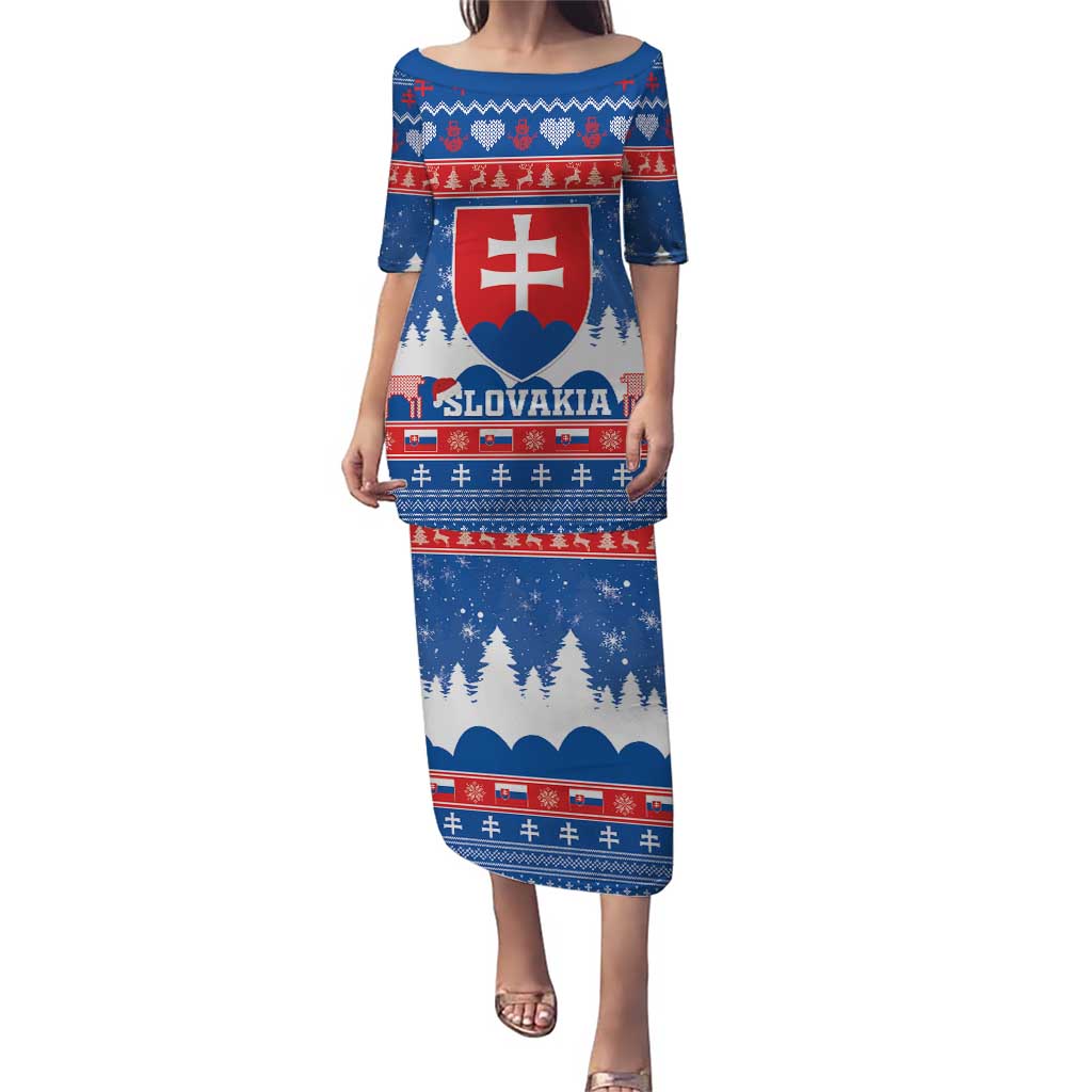 Slovakia Christmas Puletasi Vesele Vianoce - Coat Of Arms - Wonder Print Shop