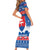 Slovakia Christmas Short Sleeve Bodycon Dress Vesele Vianoce - Coat Of Arms - Wonder Print Shop