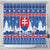 Slovakia Christmas Shower Curtain Vesele Vianoce - Coat Of Arms