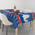 Slovakia Christmas Tablecloth Vesele Vianoce - Coat Of Arms - Wonder Print Shop