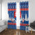 Slovakia Christmas Window Curtain Vesele Vianoce - Coat Of Arms - Wonder Print Shop