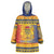 Chad Christmas Wearable Blanket Hoodie Coat Of Arms Merry Christmas