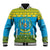 Rwanda Christmas Baseball Jacket Coat Of Arms Noheli Nziza - Wonder Print Shop