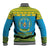 Rwanda Christmas Baseball Jacket Coat Of Arms Noheli Nziza - Wonder Print Shop