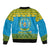 Rwanda Christmas Bomber Jacket Coat Of Arms Noheli Nziza - Wonder Print Shop