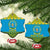 Rwanda Christmas Ceramic Ornament Coat Of Arms Noheli Nziza - Wonder Print Shop