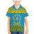 Rwanda Christmas Family Matching Mermaid Dress and Hawaiian Shirt Coat Of Arms Noheli Nziza - Wonder Print Shop