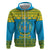 Rwanda Christmas Hoodie Coat Of Arms Noheli Nziza - Wonder Print Shop