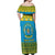 Rwanda Christmas Off Shoulder Maxi Dress Coat Of Arms Noheli Nziza - Wonder Print Shop