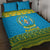 Rwanda Christmas Quilt Bed Set Coat Of Arms Noheli Nziza - Wonder Print Shop