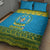 Rwanda Christmas Quilt Bed Set Coat Of Arms Noheli Nziza - Wonder Print Shop