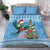 Guatemala Christmas Bedding Set Quetzal Feliz Navidad - Wonder Print Shop