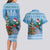 Guatemala Christmas Couples Matching Long Sleeve Bodycon Dress and Hawaiian Shirt Quetzal Feliz Navidad - Wonder Print Shop