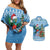 Guatemala Christmas Couples Matching Off Shoulder Short Dress and Hawaiian Shirt Quetzal Feliz Navidad - Wonder Print Shop