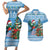 Guatemala Christmas Couples Matching Short Sleeve Bodycon Dress and Hawaiian Shirt Quetzal Feliz Navidad - Wonder Print Shop