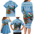 Guatemala Christmas Family Matching Long Sleeve Bodycon Dress and Hawaiian Shirt Quetzal Feliz Navidad - Wonder Print Shop