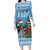 Guatemala Christmas Family Matching Long Sleeve Bodycon Dress and Hawaiian Shirt Quetzal Feliz Navidad - Wonder Print Shop