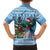 Guatemala Christmas Family Matching Off The Shoulder Long Sleeve Dress and Hawaiian Shirt Quetzal Feliz Navidad - Wonder Print Shop