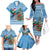 Guatemala Christmas Family Matching Off The Shoulder Long Sleeve Dress and Hawaiian Shirt Quetzal Feliz Navidad - Wonder Print Shop