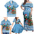 Guatemala Christmas Family Matching Off Shoulder Maxi Dress and Hawaiian Shirt Quetzal Feliz Navidad - Wonder Print Shop