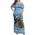 Guatemala Christmas Family Matching Off Shoulder Maxi Dress and Hawaiian Shirt Quetzal Feliz Navidad - Wonder Print Shop