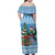 Guatemala Christmas Family Matching Off Shoulder Maxi Dress and Hawaiian Shirt Quetzal Feliz Navidad - Wonder Print Shop