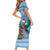 Guatemala Christmas Family Matching Short Sleeve Bodycon Dress and Hawaiian Shirt Quetzal Feliz Navidad