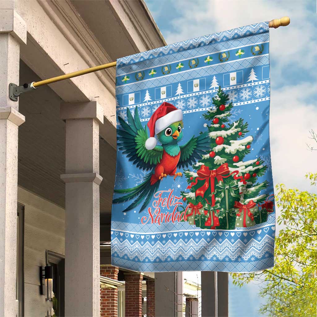 Guatemala Christmas Garden Flag Quetzal Feliz Navidad - Wonder Print Shop