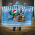 Guatemala Christmas Hooded Blanket Quetzal Feliz Navidad