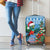 Guatemala Christmas Luggage Cover Quetzal Feliz Navidad