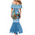 Guatemala Christmas Mermaid Dress Quetzal Feliz Navidad - Wonder Print Shop