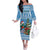 Guatemala Christmas Off The Shoulder Long Sleeve Dress Quetzal Feliz Navidad - Wonder Print Shop