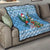 Guatemala Christmas Quilt Quetzal Feliz Navidad - Wonder Print Shop