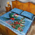 Guatemala Christmas Quilt Bed Set Quetzal Feliz Navidad - Wonder Print Shop