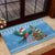 Guatemala Christmas Rubber Doormat Quetzal Feliz Navidad - Wonder Print Shop