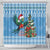 Guatemala Christmas Shower Curtain Quetzal Feliz Navidad