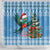 Guatemala Christmas Shower Curtain Quetzal Feliz Navidad