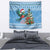 Guatemala Christmas Tapestry Quetzal Feliz Navidad