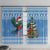 Guatemala Christmas Window Curtain Quetzal Feliz Navidad - Wonder Print Shop