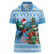 Guatemala Christmas Women Polo Shirt Quetzal Feliz Navidad - Wonder Print Shop