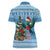 Guatemala Christmas Women Polo Shirt Quetzal Feliz Navidad - Wonder Print Shop