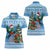 Guatemala Christmas Women Polo Shirt Quetzal Feliz Navidad - Wonder Print Shop