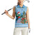 Guatemala Christmas Women Sleeveless Polo Shirt Quetzal Feliz Navidad - Wonder Print Shop