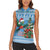 Guatemala Christmas Women Sleeveless Polo Shirt Quetzal Feliz Navidad - Wonder Print Shop