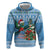 Guatemala Christmas Zip Hoodie Quetzal Feliz Navidad - Wonder Print Shop