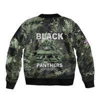761st Tank Battalion Black Panthers Bomber Jacket WWII Military Camouflage - Wonder Print Shop
