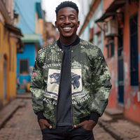 761st Tank Battalion Black Panthers Bomber Jacket WWII Military Camouflage - Wonder Print Shop