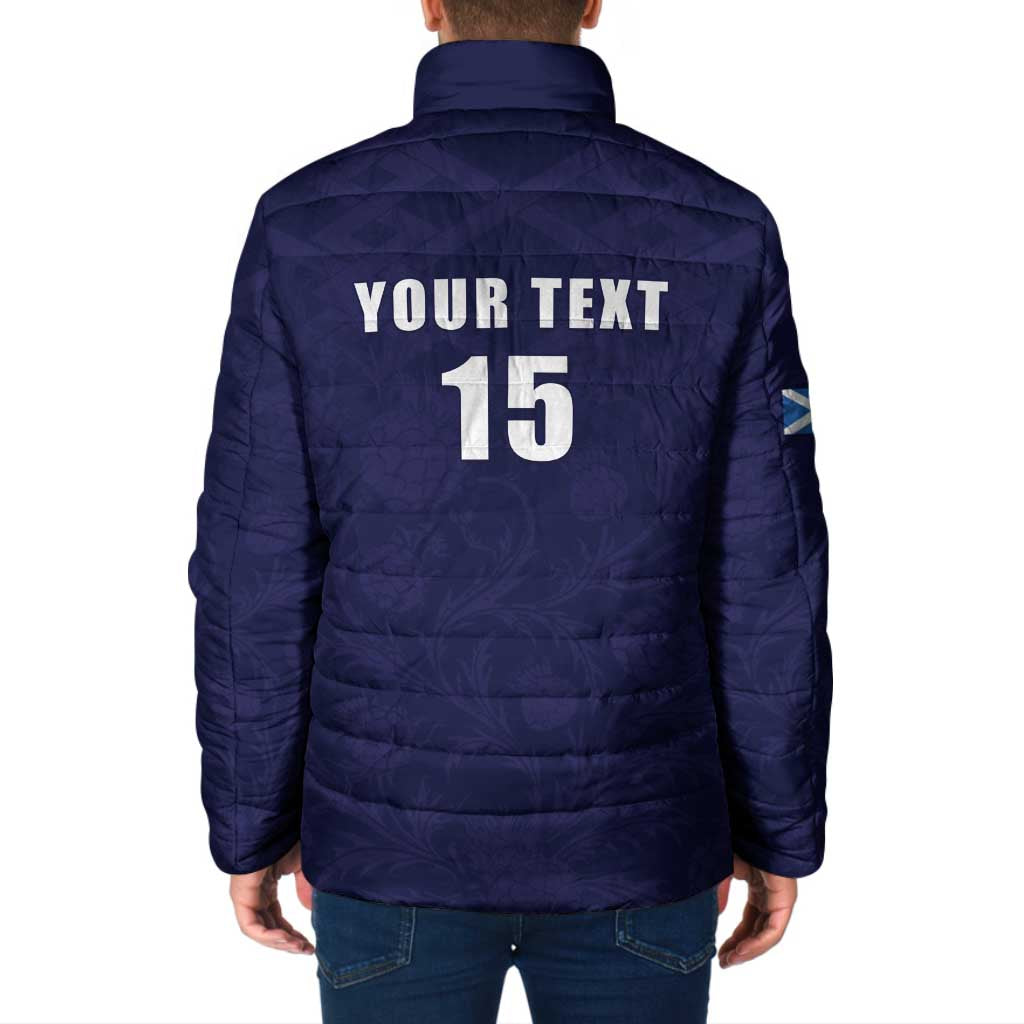 Custom Football Scotland Padded Jacket On Tour 2026